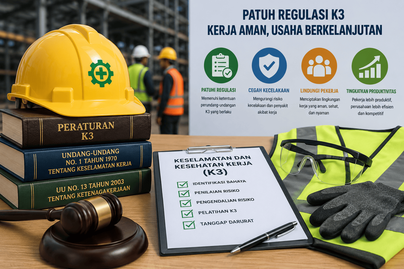 Peran Regulasi K3 dalam Menciptakan Lingkungan Kerja yang Aman dan Patuh Hukum